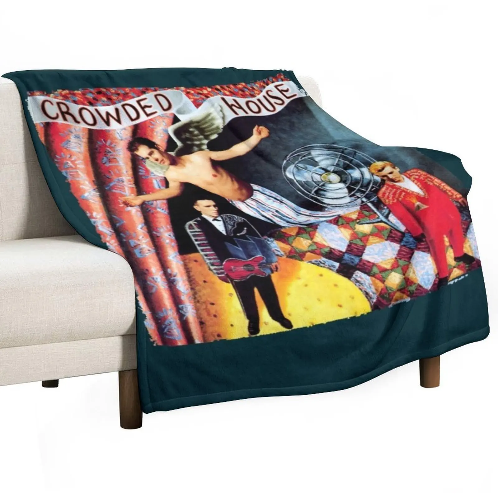 House of Crowded Throw Blanket anime Decorative Sofas Sofa Luxury Throw Bed covers For Decorative Sofa Blankets