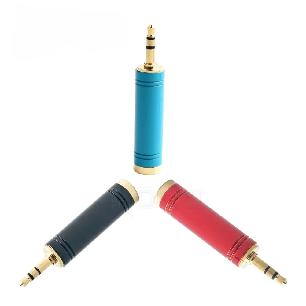 Audio connector Gold Plating 1/8inch to 1/4inch Trs Adapter 3.5mm male to 6.35mm Female Mono  Jack Stereo Hifi Mic Extension