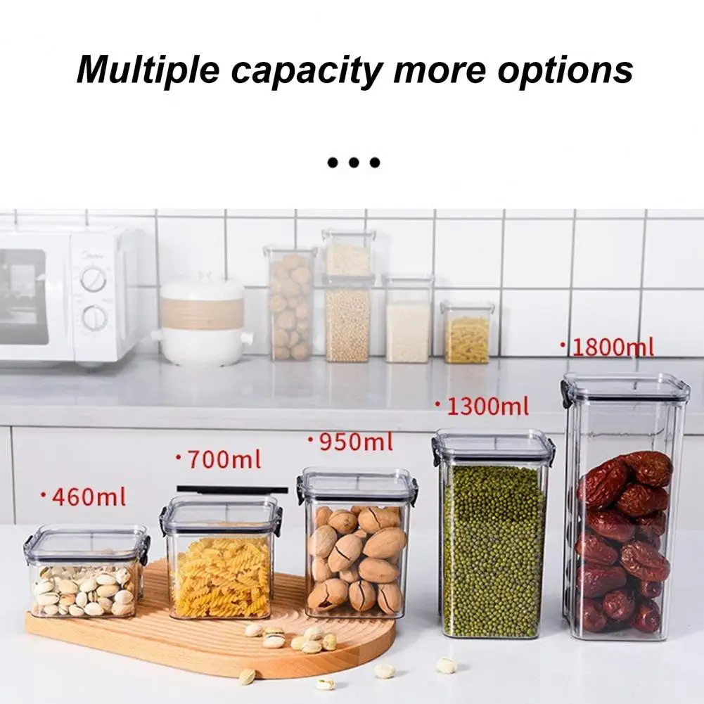 Cereal Dispenser Anti-slip Grain Storage Tank Damp-proof Moist-proof  Useful Multi-function Kitchen Rice Bucket Cooking Tool