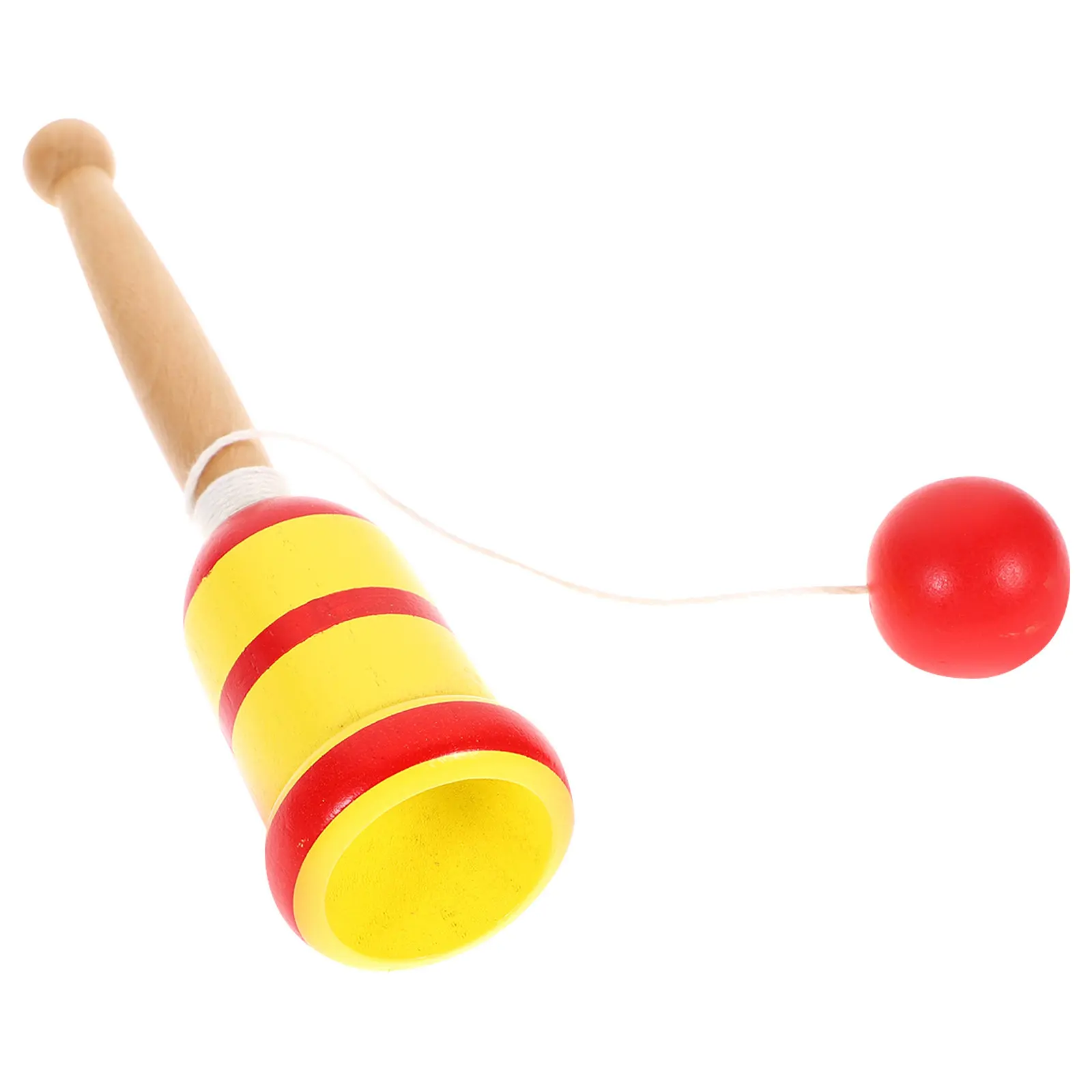 

1Pcs Wooden Kendama Cup Ball Hand Eye Coordination Exercise Throw Catch Game for All Ages Kendama Cup Toys