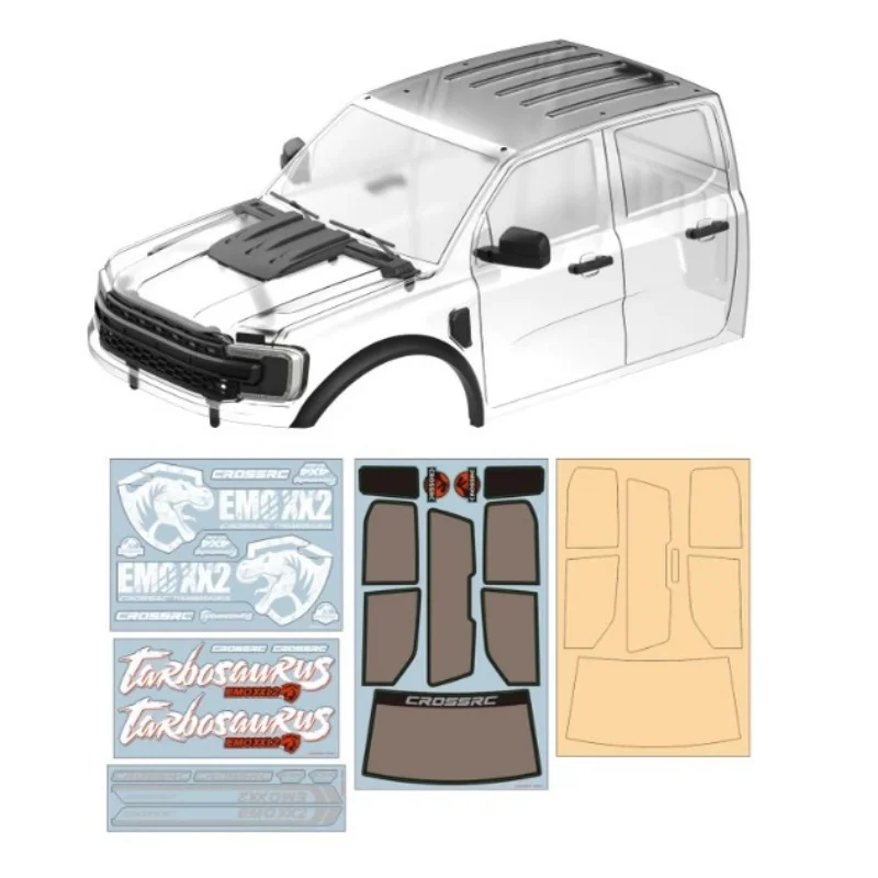 

CROSSRC EMO XX2 EMO XXL2 Transparent Front Shell Assembly CS-97401645