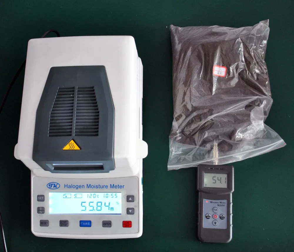 Medidor de humedad de alimentación animal infrarrojo portátil MS110