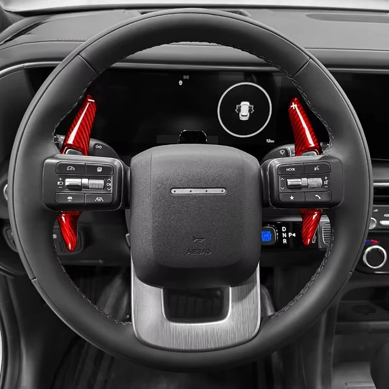 Car Steering Wheel Paddle Shift for Palisade LX3 2026 Carbon Fiber Extended Accessories