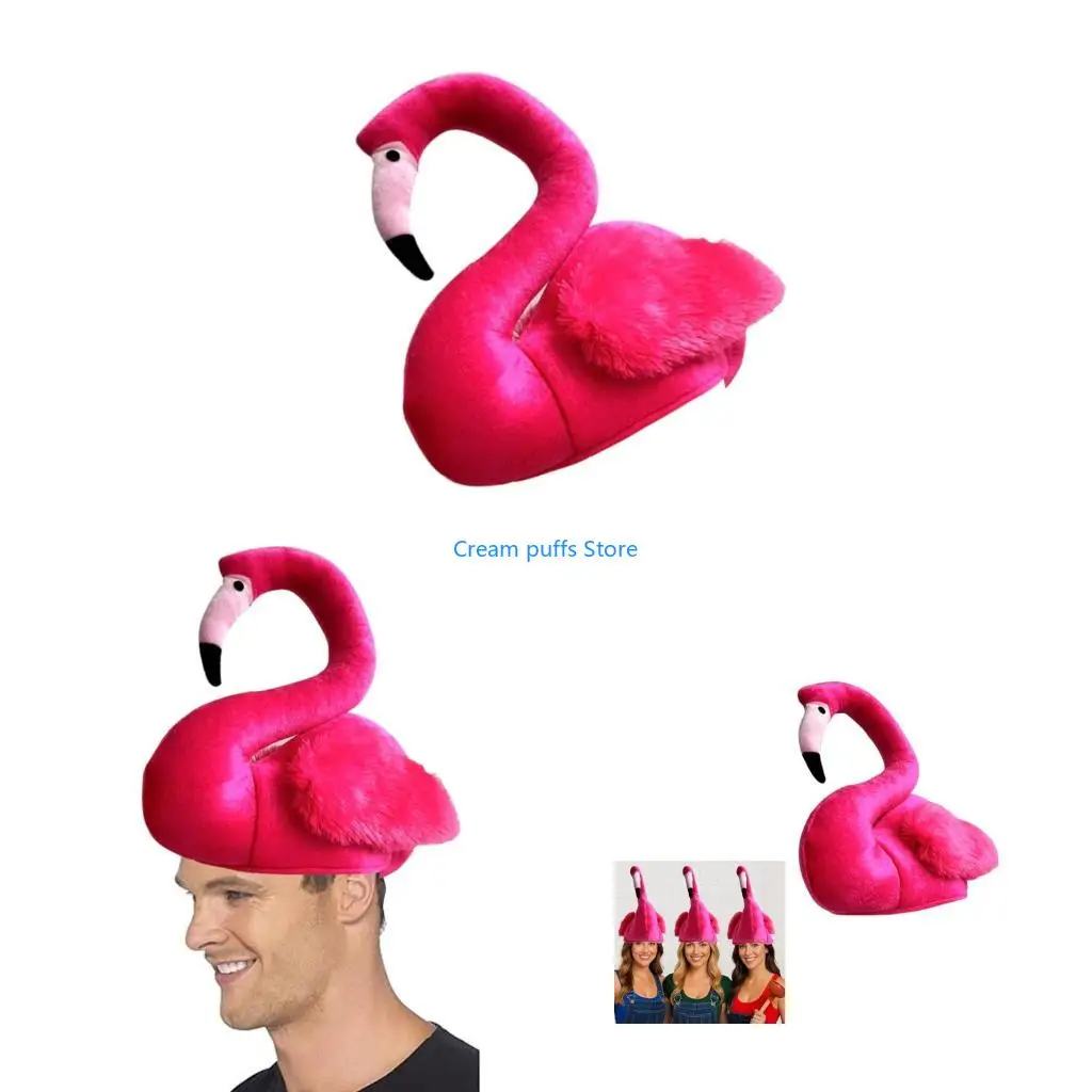 50LE Vibrant Hat Lightweight Warm Cap Great For Photo Booths Live Streams Costume Accessory