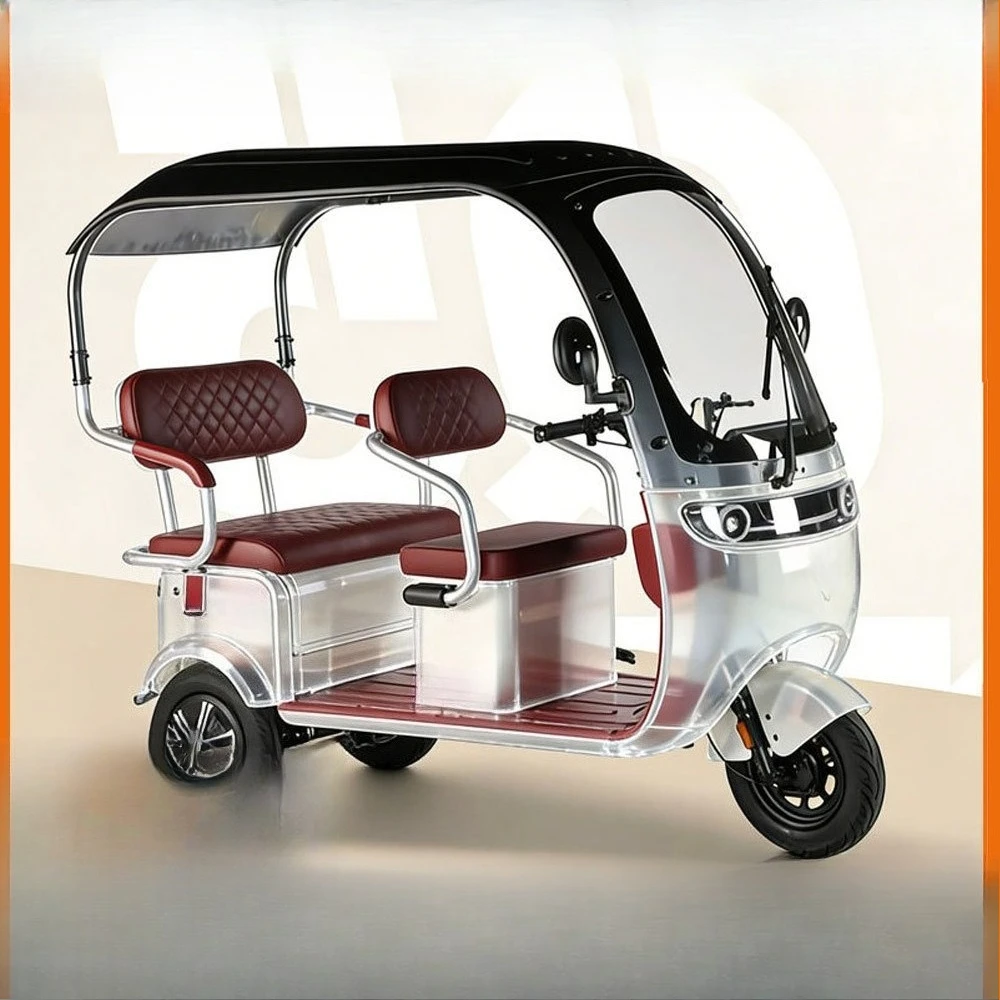 Electric tricycle small ladies household tricycle battery car the elderly pick up children scooter