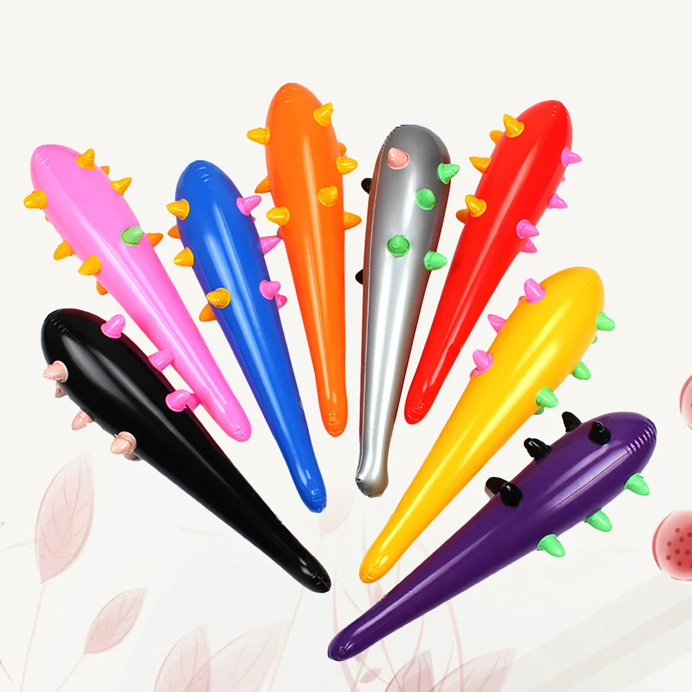 8개입 55cm 인플레이터블 클래퍼 스틱 대형 컬러풀 치어리딩 소품 야외 수영장 파티 장식 인플레이터블 클래퍼