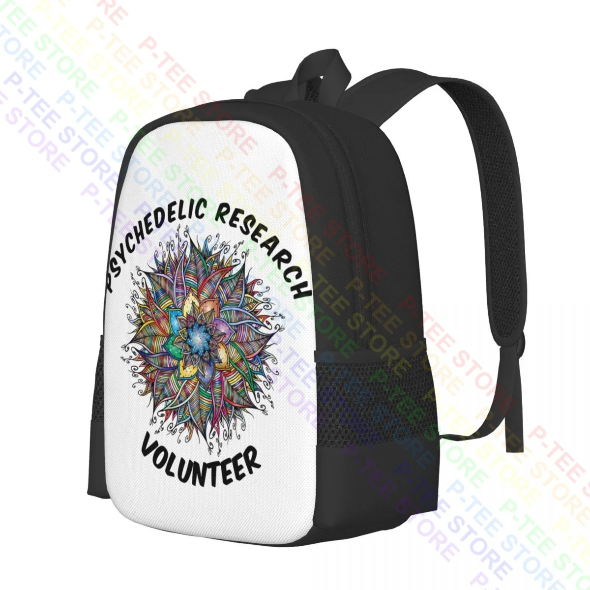 Psychedelic Research Volunteer Terence Mckenna Magic Mushroom P-1395Backpack Large Capacity Print New Style