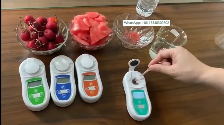 1pcs High Precision Refractometer, Sugar Tester for Fruit  ，Sugar Concentration Test
