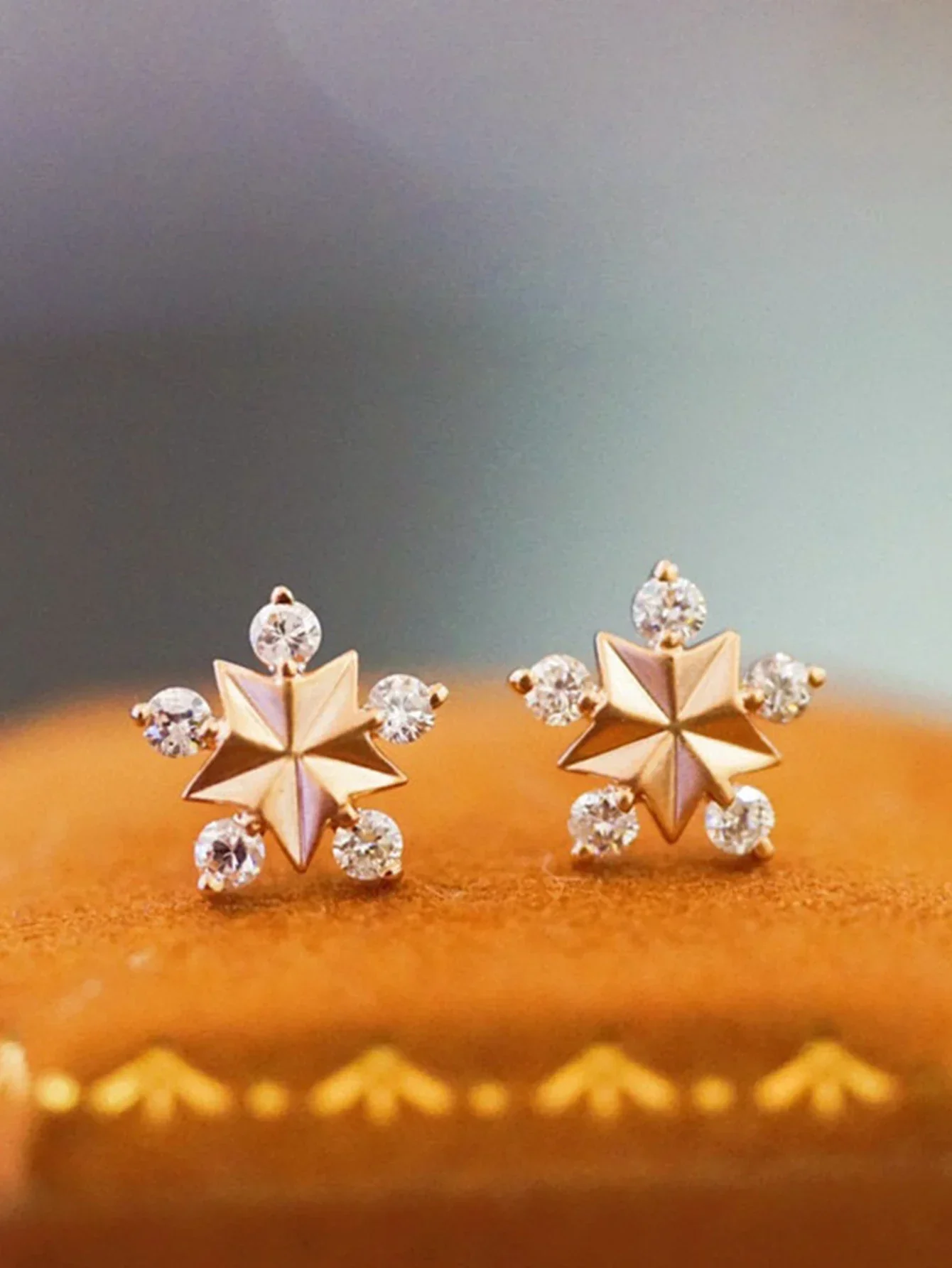 

Женские ювелирные изделия из чистого серебра S925, серьги-снежинки для свадьбы, предложение, события, ношение на выбор праздничного подарка