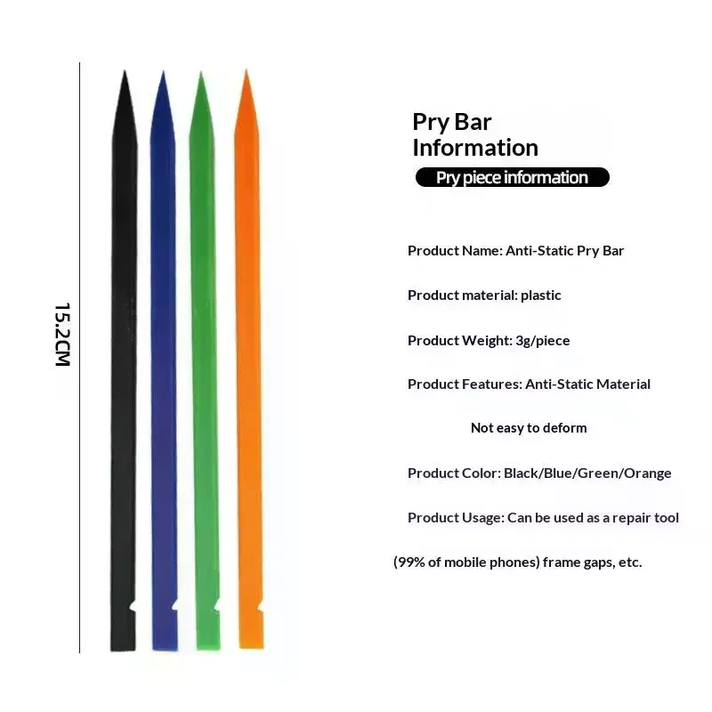 Anti-Static Plastic Spudger Opener Pry Opening Tools Kit For Phone/Pad Tablets Laptop PC Disassembly Repair