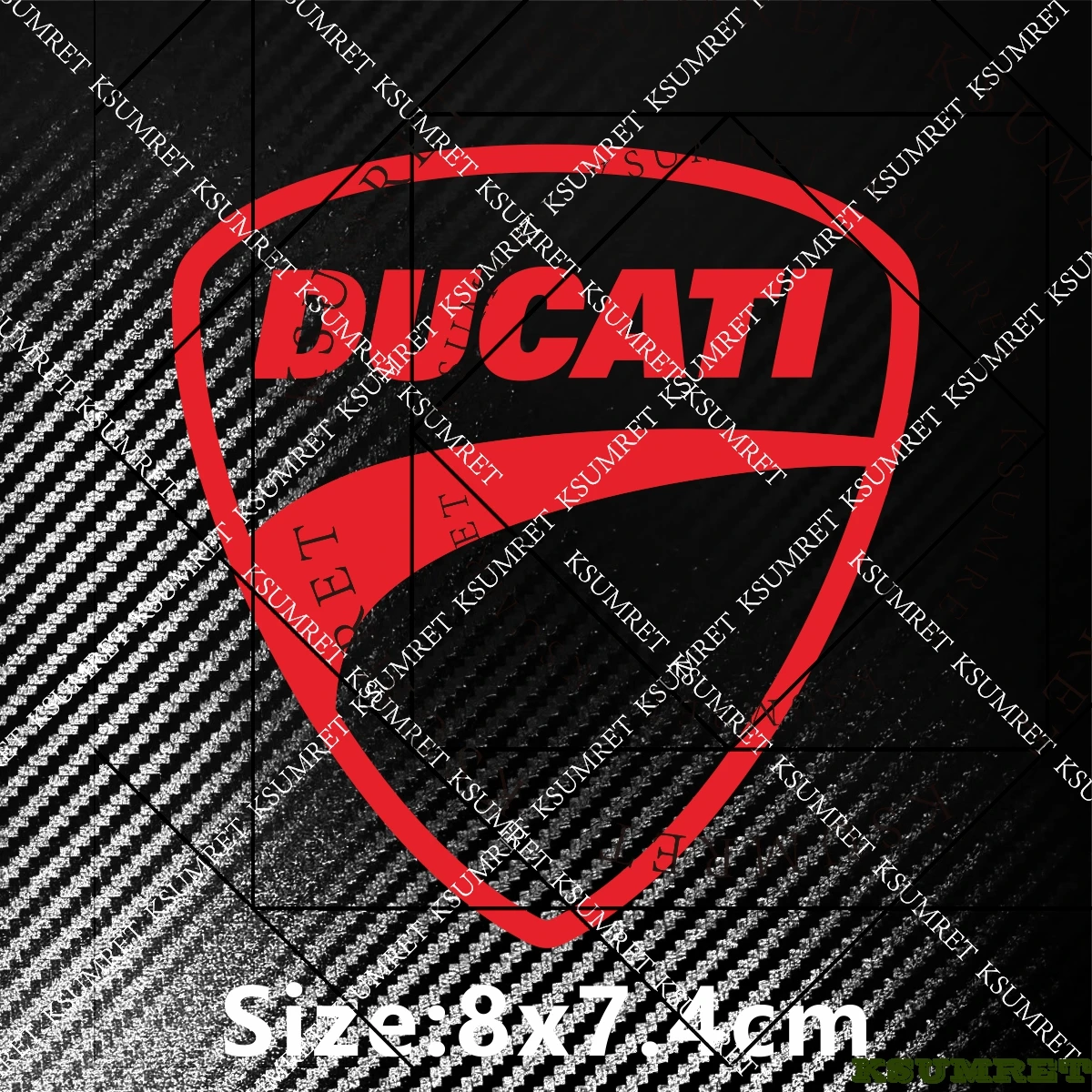 Kit de Calcomanías para Motocicleta Ducati