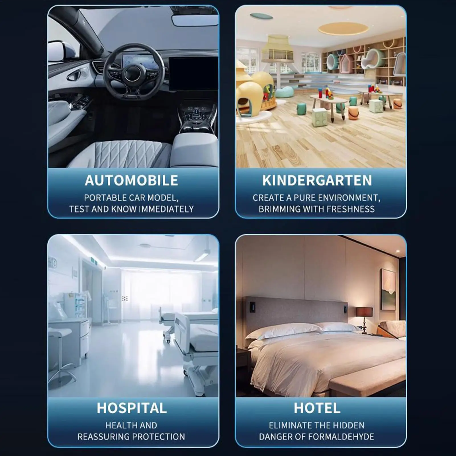 

Тестер качества воздуха портативный детектор воздуха в помещении тестер качества портативный датчик измерительное устройство для спальни, комнаты, дома, офиса в помещении