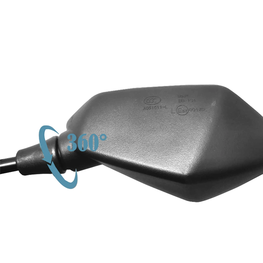 Motorrad Zubehör Rückspiegel Universal 10mm Spiegel Für Kawasaki Versys 650 1000 ER6N ER6F Z650 Z750 Z800 Z900 Z1000 – Detail 5