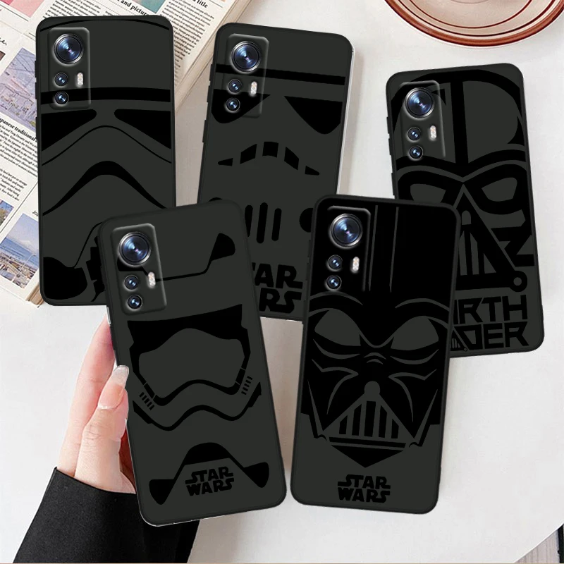 S-tar W-ars Samurai For Xiaomi Mi Note 10T 10S 10 9T 9 SE 8 CC9E A3 5G Lite Pro Soft Silicone Black Phone Case