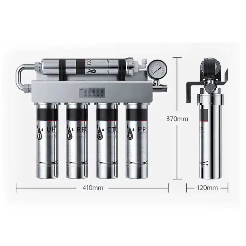 

EIREE 5-stage Tankless Ultrafiltration Water Purifier, 90L Capacity