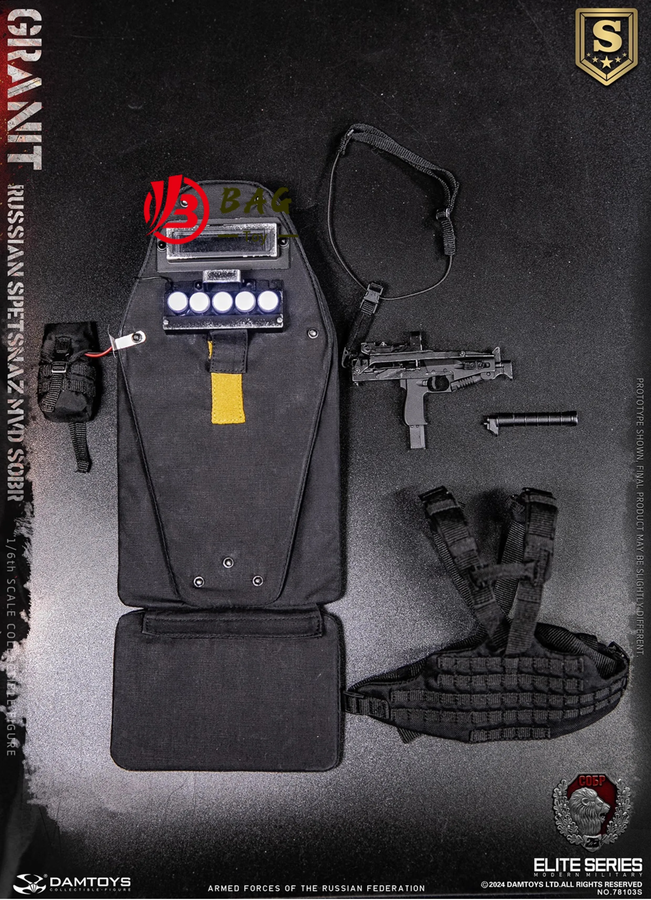 1/6 アクションフィギュアモデル DAMTOYS 78103 S DAM78103S ロシア 