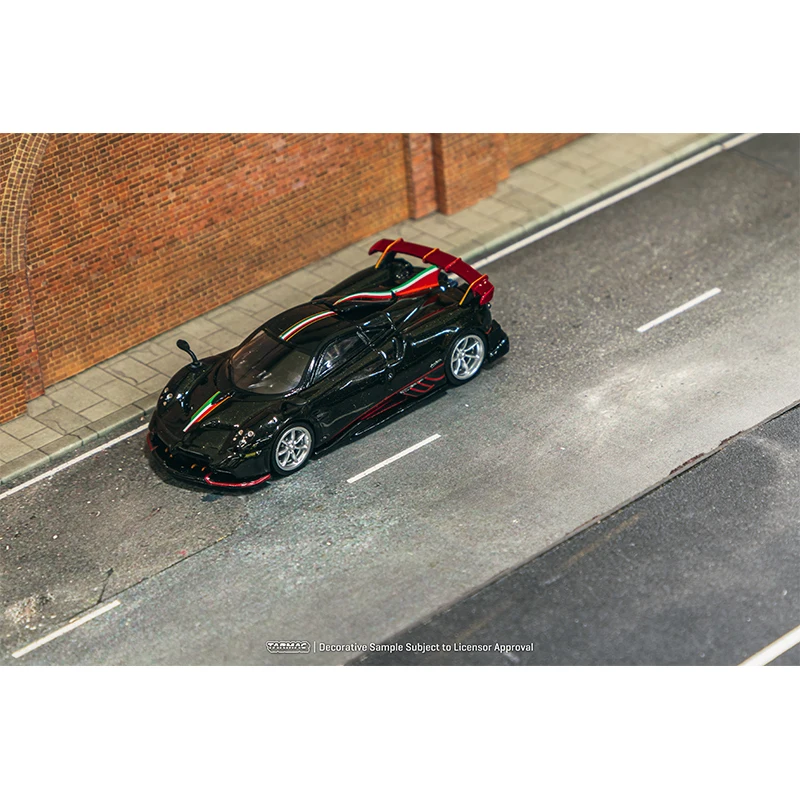 TW In Stock 1:64 Imola Nero Oro Diecast Diorama Car Model Collection Miniature Toys Tarmac Works