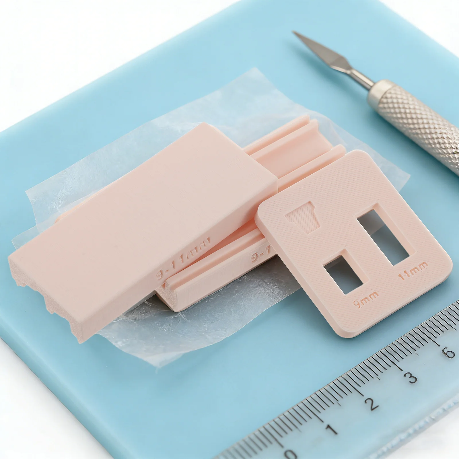 

2Pcs Clay Craft Molds Flower Pot Style for Precise Bead Shaping and Ornament Making Ideal for Beginners to Experts - Portable