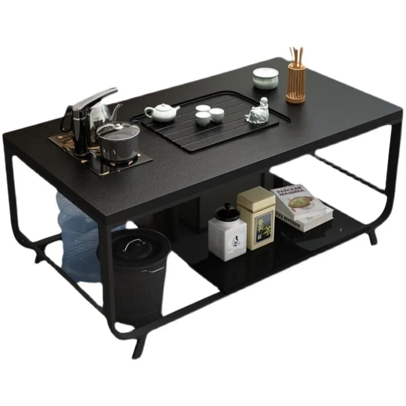 

Modern metal coffee table for apartment bathroom, home office, bedroom, living room furniture