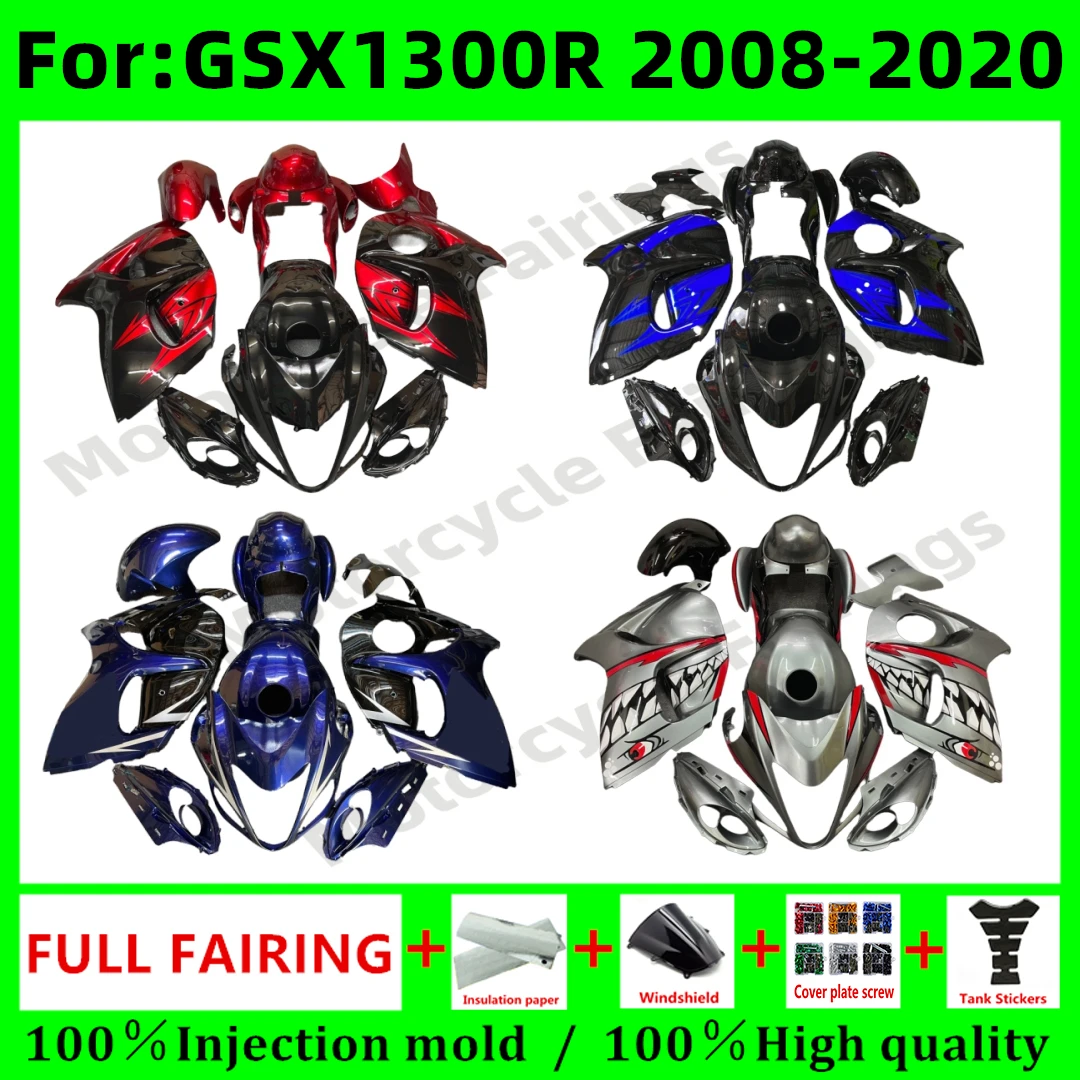 

for GSXR1300 GSX-1300R Hayabusa 2008 - 2020 2009 2010 2011 Motorcycle Bodywork Set Injection ABS Plastics Full Fairings Kit ZXMT
