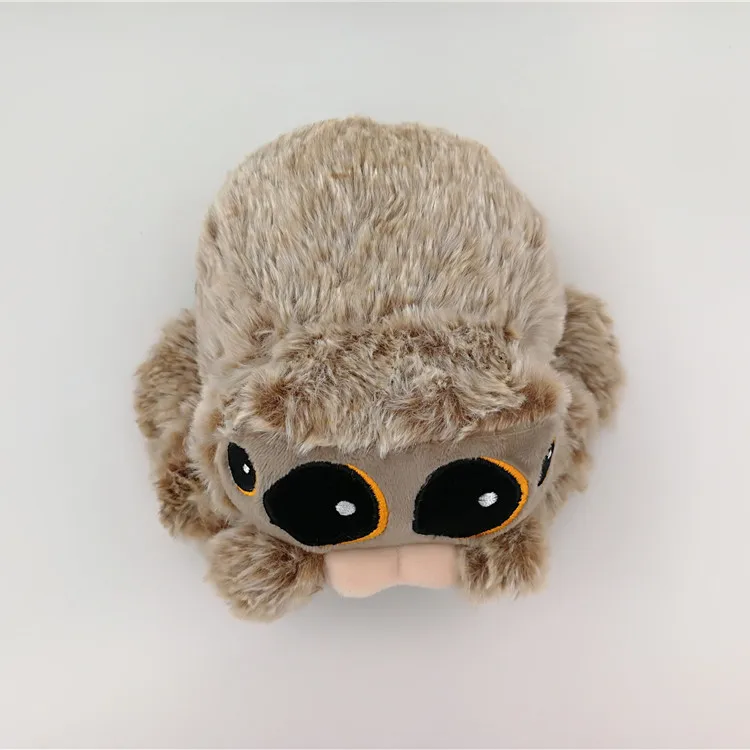 Cute Little Spider Baby Soft Plush Toys Big Eye Cartoon Animal Plushie Kid Love Stuff Doll Room Decor Birthday Gift for Children