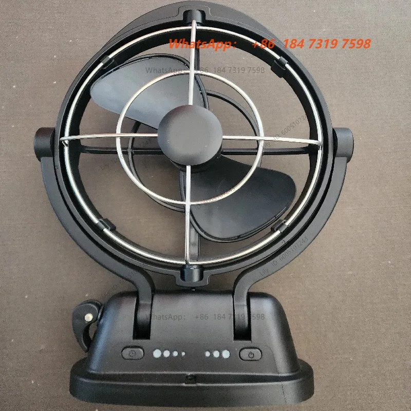 RV Fan DC Fan 12V24V Car Hanging Head Fan Multi-Gear with Remote Control Marine