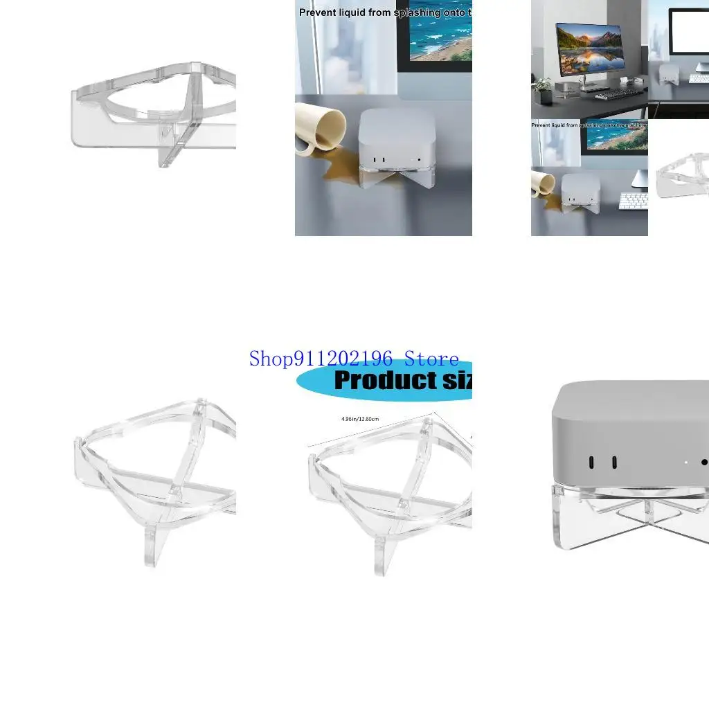 

P82A Desktop Holder for mini User Friendly Top Power Button and Heat Management