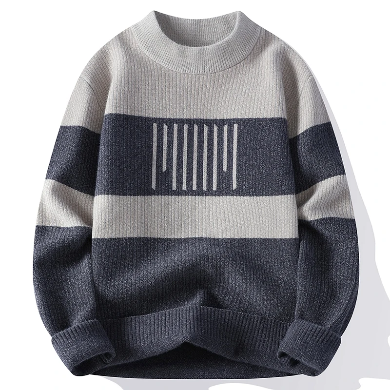 Sweaters men 2023 winter korean style thicken mens warm sweater men fashion warm sweaters Men\'s wool pullovers male size M-3XL