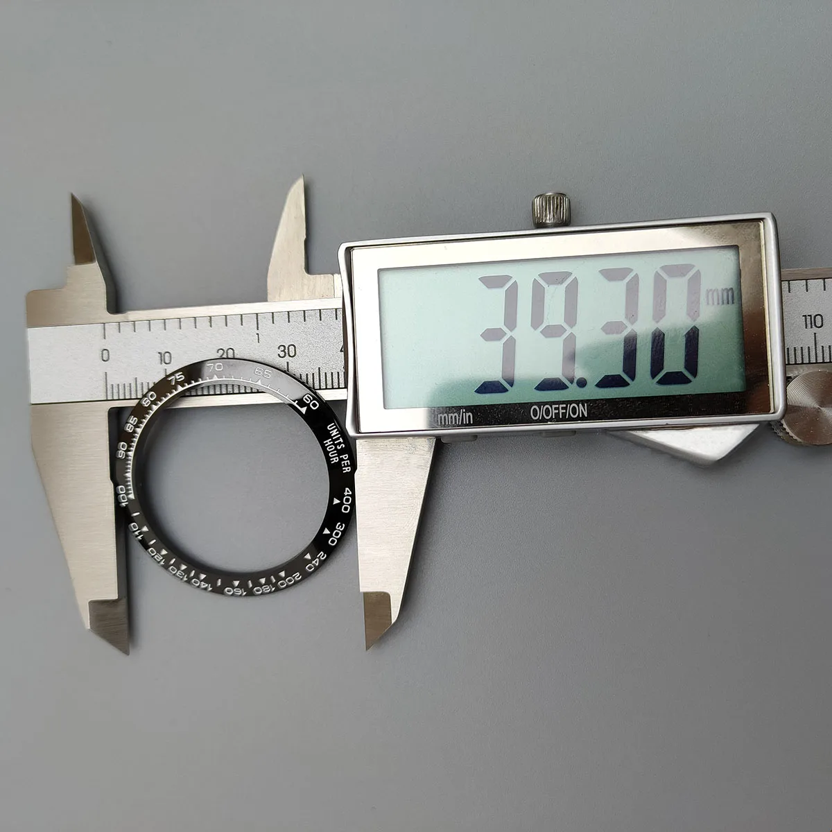 High quality ceramics/metal Bezel Outer Diameter 39.3mm  Insert Without Luminous VK63 Case Assembly Watch Accessories