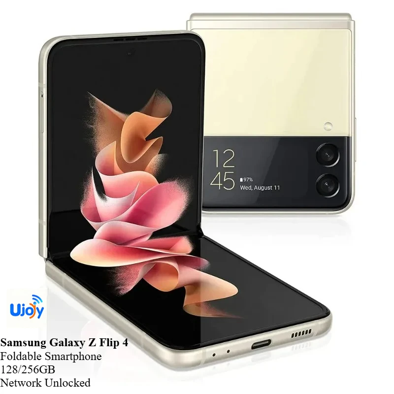 Samsung Galaxy Z Flip 4 5G Foldable Smartphone Snapdragon  8GB 128/256GB Cover Screen NFC Android Flip Phone - Network Unlocked