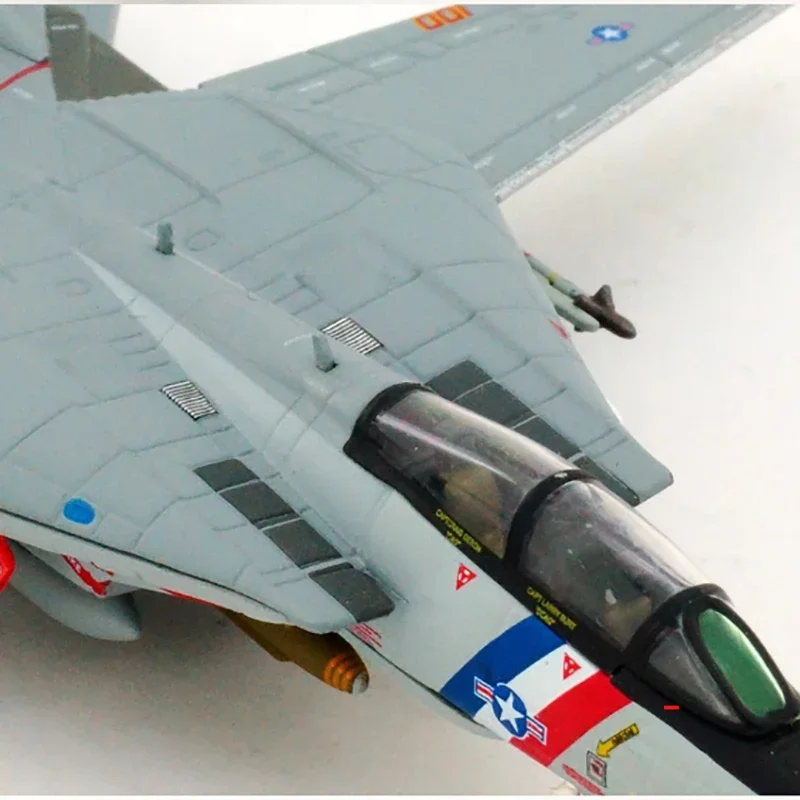 Diecast 1:200 Scale HG6672 U.S. Navy F-14D Tomcat VF-2 NE100 Alloy Finished Simulation Model Toy Souvenir Gifts For Adult Boy