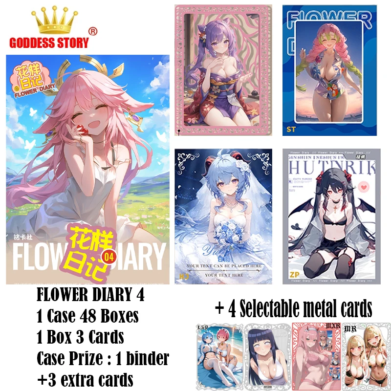 

Flower Diary 4 Goddess Story Collection Anime Games Girl Party Swimsuit Party Doujin Toys Hobby Gift