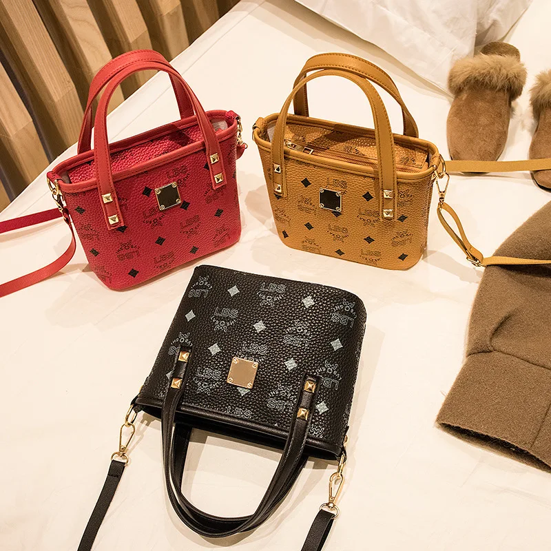 

2025 Mini Bucket Bag for Women, Vintage Top Handle Crossbody Purse, Small Shoulder Bag Retro Fashion, Free Shipping