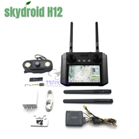 Skydroid H12 12-Channel 2.4GHz Integrated 1080P Video Remote Control With receiver, PIX data cable, and optional camera