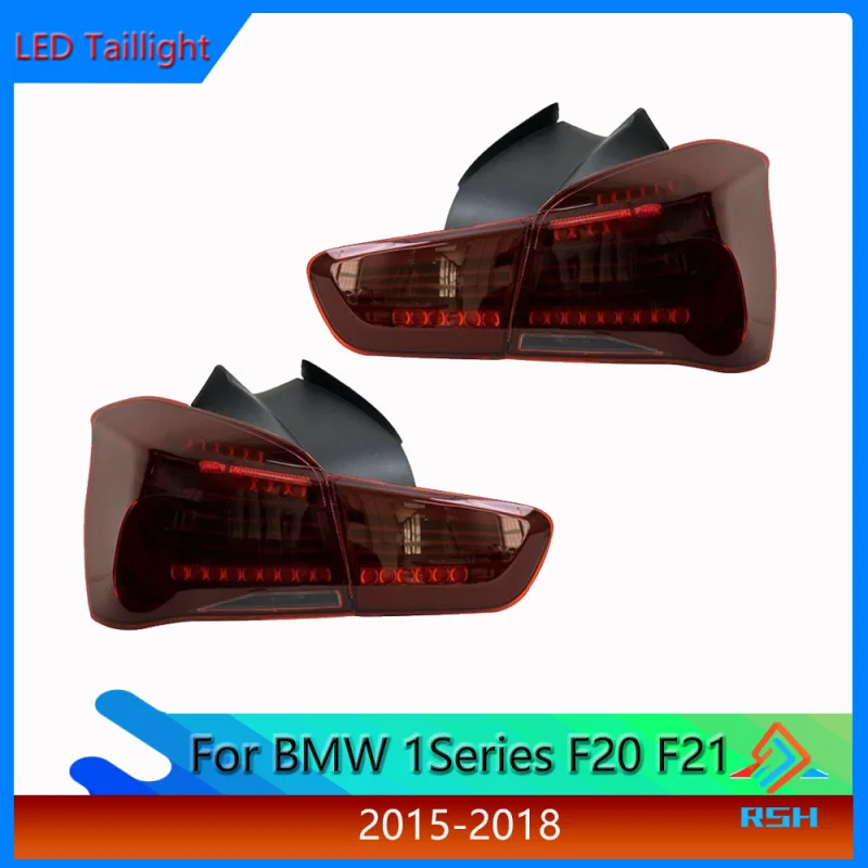 

Сборка задних фонарей для BMW 1 серии F20 F21 2015-2018, модифицированная модель CSL, светодиодные задние фонари, стример, поворотник, тормозная задняя лампа