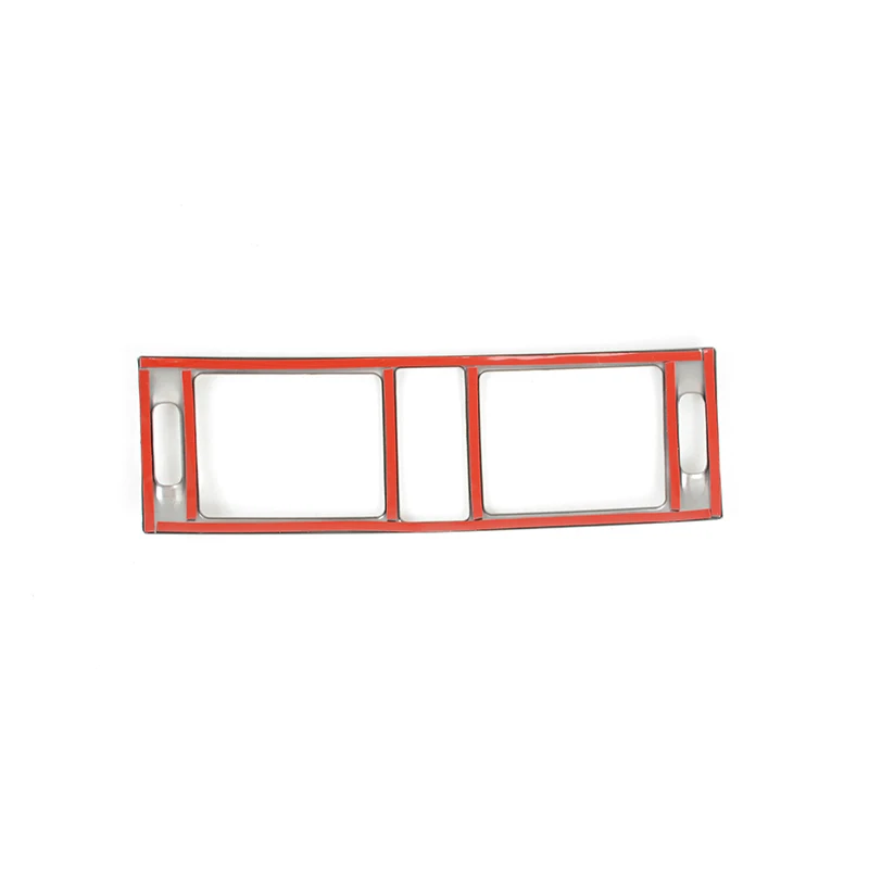 Car For Mercedes Benz C Class W204 2007-2010 Center Console Air Conditioner Vent Outlet Frame Cover Trim Decoration Accessories