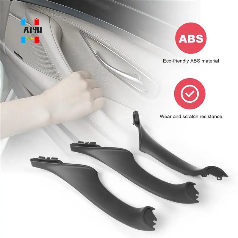 

A19Q-RHD Внутренняя дверная ручка автомобиля, внутренняя дверная панель, накладка для BMW 5 серии F10 F11 520 525 RHD