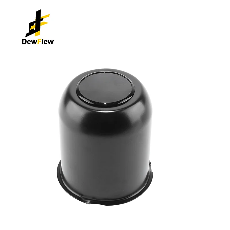 

DewFlew 1Pc 95mm Hub 110mm H Stainless Push-Thru Center Caps For 3.74" Trailer/Truck Rims Center Bore 4.33" Tall Push Thru Steel
