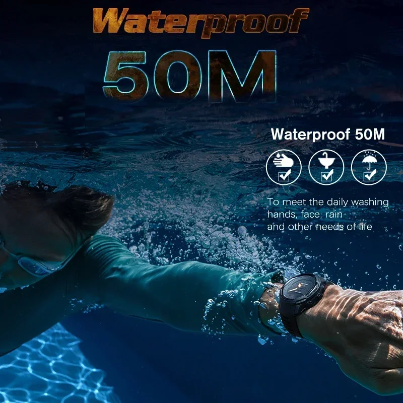 Reloj Digital deportivo para hombre NORTH EDGE MARS Pro ejército militar caja de fibra de carbono relojes altímetro barómetro brújula impermeable 50M