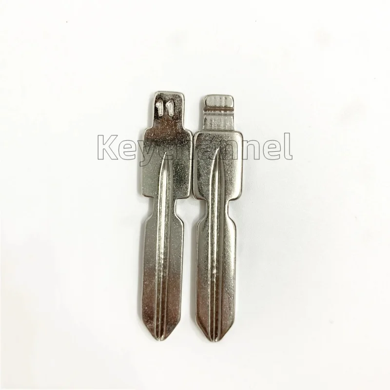 Keychel 10 sztuk/partia kluczyk samochodowy Flip Key Blade Hu39 nr 11 KD Key Blank 11 #   Dla Benz SL500 S500 C230 ML55 S420 dla KEYDIY Xhorse Remote