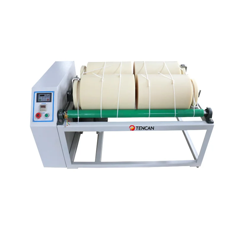TENCAN GQM-4-20 Laboratory Powder Preparation Roller Jar Mill PU/Stainless Steel/Nylon/Ceramic Grinding Jars Roll Ball Mill