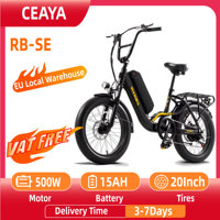 CEAYA R8-SE 20INCH ELECTRIC BIKE FAT TYRE 750W Motor 40Km/h 48V15AH Battery 7 Speed Women's E-bike Men's Electric City Bike