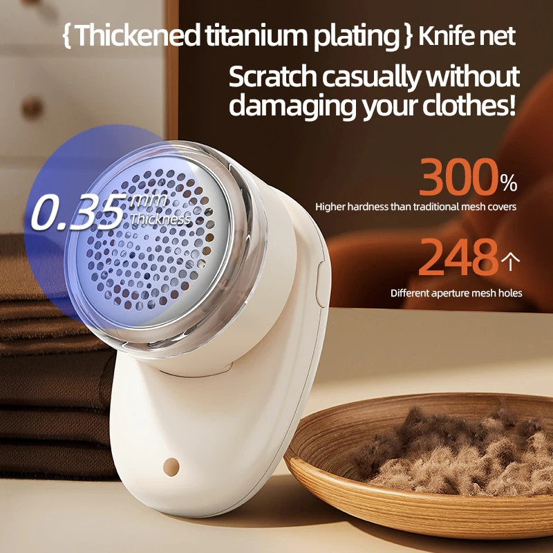 ماكينة تشذيب كرة الملابس المنزلية، ماكينة تشذيب الشعر المحمولة القابلة لإعادة الشحن عبر USB، مزيل الشعر الكهربائي، مزيل كرة سترة الملابس.