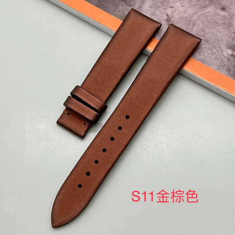 FUYIJIA Private Custom Original Watchbands Silk patterned cloth Strap Master Handmade Wristband Calfskin Belt Watch Accessories