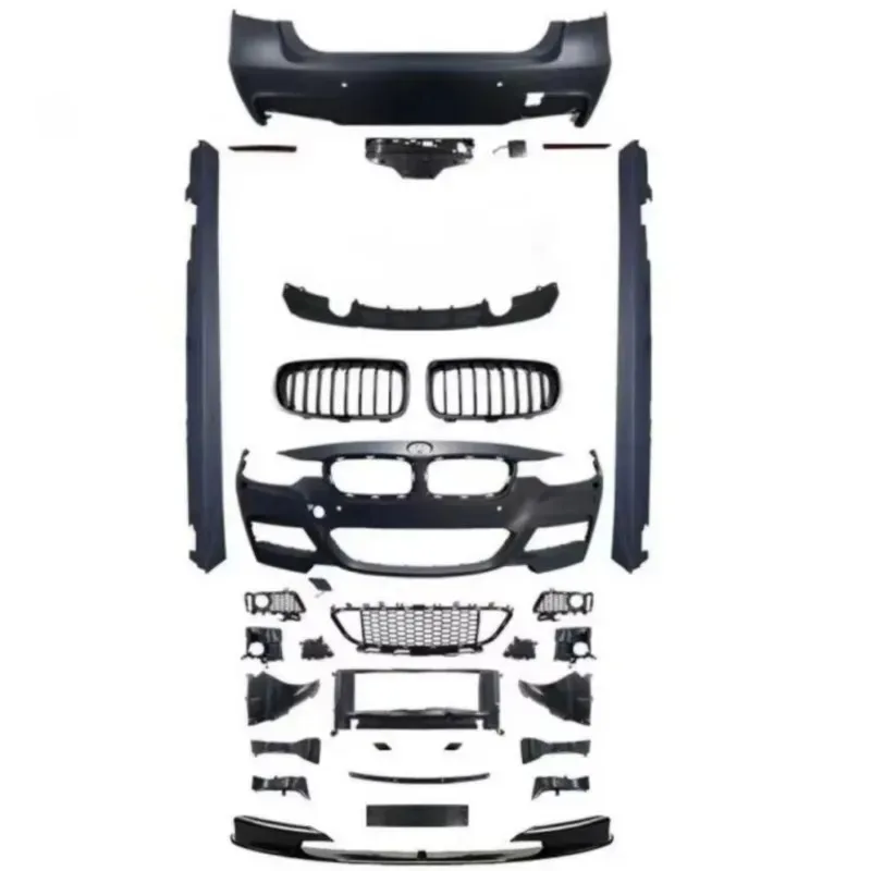 أفضل سعر قطع غيار السيارات MTech Bodykit M Sport Body Kits المصد الأمامي المصد الخلفي لـ S 3 Series F30 2012-2019 318i 328i 330e 335