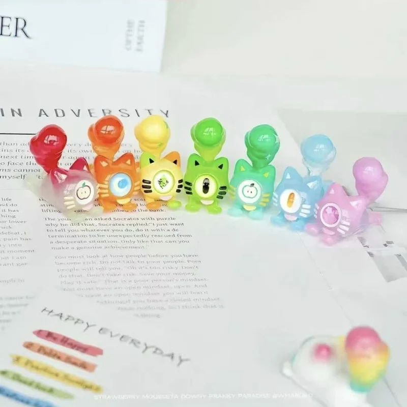 Натуральная серия Downy Prank Paradise, милая игрушка ручной работы, мини-кукла, украшение для рабочего стола, набор украшений, подарок-сюрприз, новинка