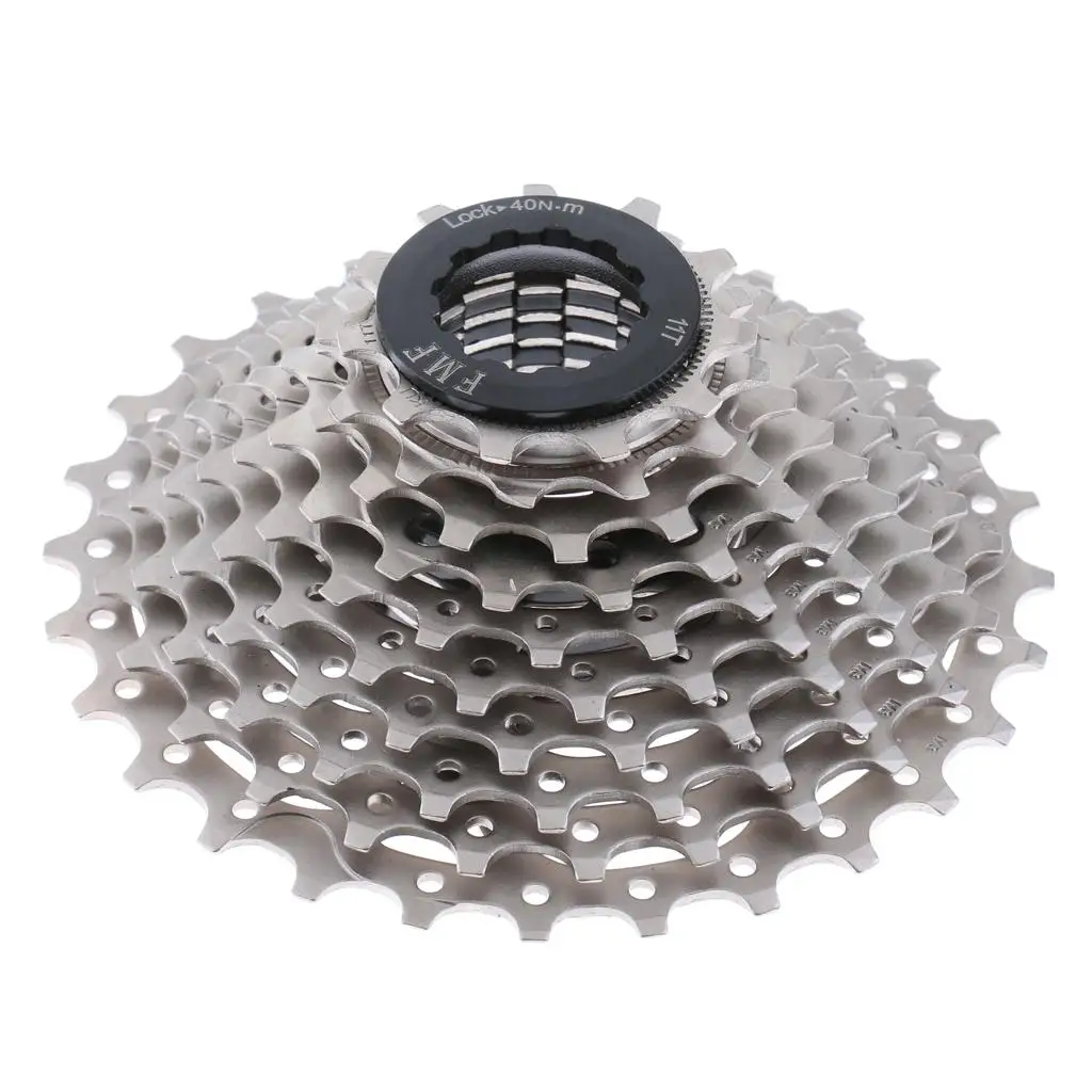 High Durability Freewheel Cassette Cog 8 9 10 Speed Steel Mountain Bike Sprocket Gear for Road Bikes