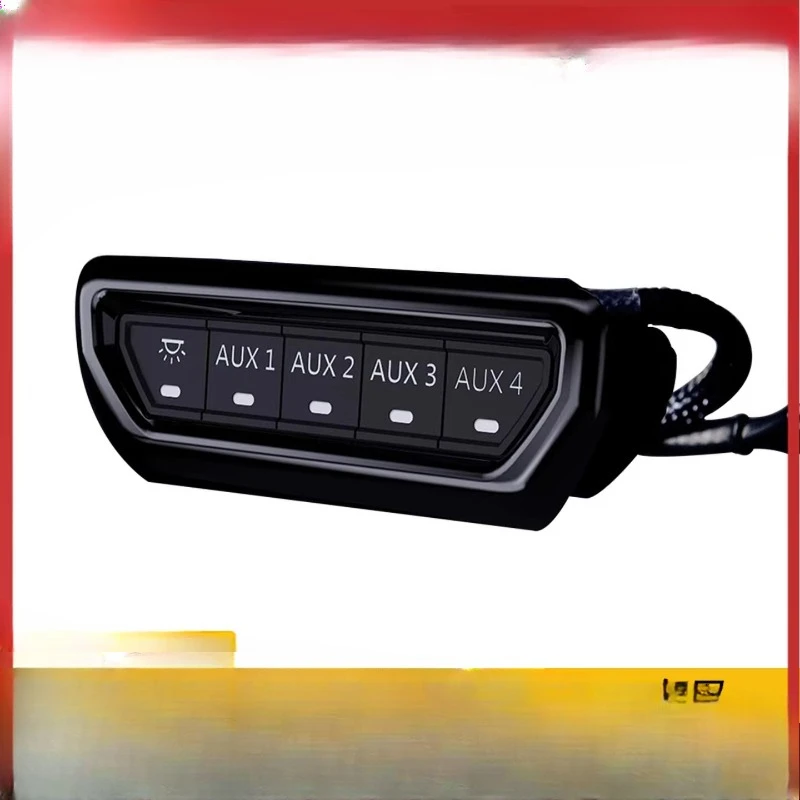 Switch off-road assist, integrated switch modification with light