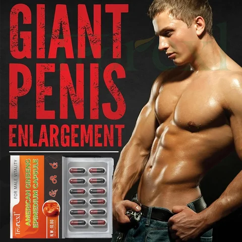 Powerful High Purity Epimedium Supplements Natural Organic Manhood Erection Pill Improve Performance and Increase Size