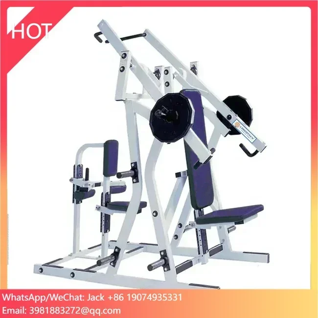 LongGlory Commercial Gym Equipment Lateral Chest Press & Lat Pulldown Machine For Bodybuilding